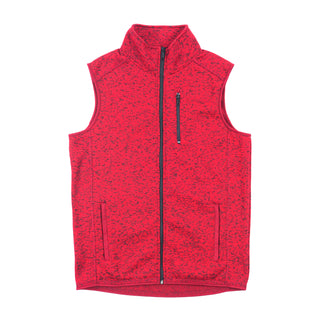 Buy heather-red Burnside Sweater Knit Vest - B3910
