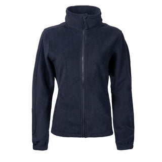 Buy navy Burnside Ladies Polar Fleece Full-Zip Jacket -B5062