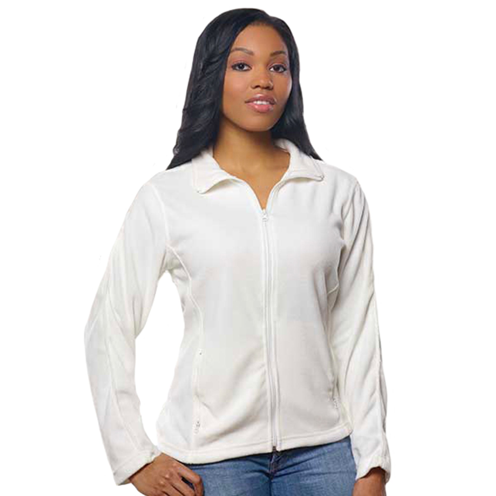 LADIES FULL ZIP MICROFLEECE JACKET - S5301 | Burnside Sierra