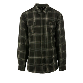 Buy black-army Burnside Perfect Flannel Work Shirt - B8220