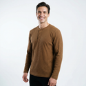 THERMAL HENLEY TOP - B8101