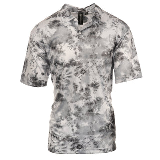 Buy white-tie-dye MENS BURN GOLF POLO - B 0101