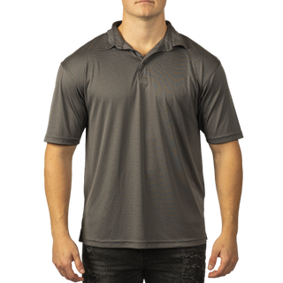 Buy black-steel MENS BURN GOLF POLO - B 0101