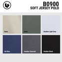 SOFT JERSEY POLO - B0900