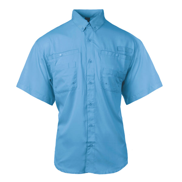Burnside Baja Island Short Sleeve Fishing Shirt - B2297