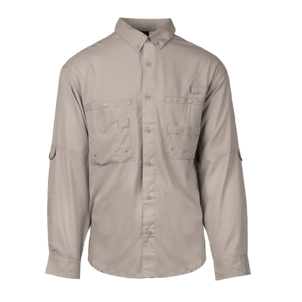 Burnside Baja Island Long Sleeve Fishing Shirt - B2299