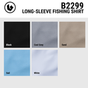 MENS LONG SLEEVE FISHING SHIRT - B2299