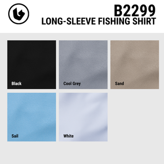 MENS LONG SLEEVE FISHING SHIRT - B2299
