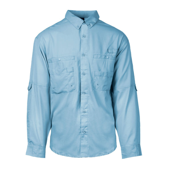 Burnside Baja Island Long Sleeve Fishing Shirt - B2299