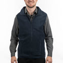 MENS FULL ZIP ARCTIC POLAR FLEECE VEST - B 3012