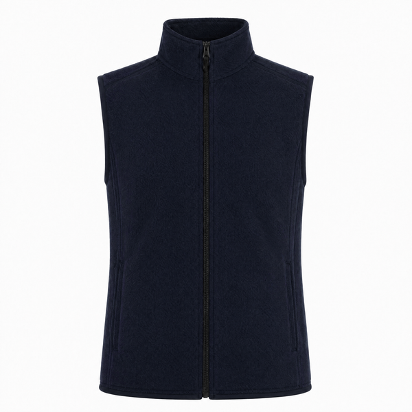 MENS FULL ZIP ARCTIC POLAR FLEECE VEST - B3012