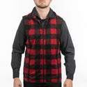 MENS FULL ZIP ARCTIC POLAR FLEECE VEST - B 3012