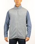 MENS FULL ZIP ARCTIC POLAR FLEECE VEST - B 3012