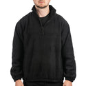 MENS 1/4 ZIP POLAR FLEECE PULLOVER - B 3052