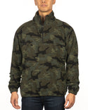 MENS 1/4 ZIP POLAR FLEECE PULLOVER - B 3052