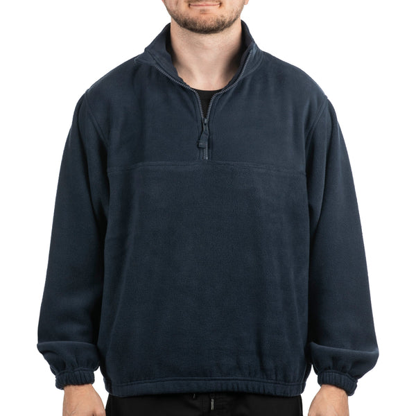 MENS 1/4 ZIP POLAR FLEECE PULLOVER - B 3052