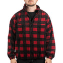 MENS 1/4 ZIP POLAR FLEECE PULLOVER - B 3052