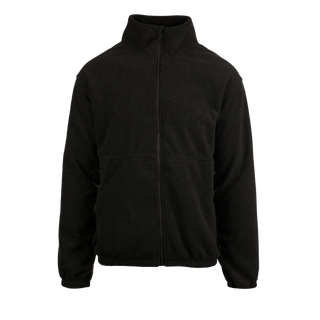 Buy black MENS FULL ZIP POLAR FLEECE JACKET - B3062