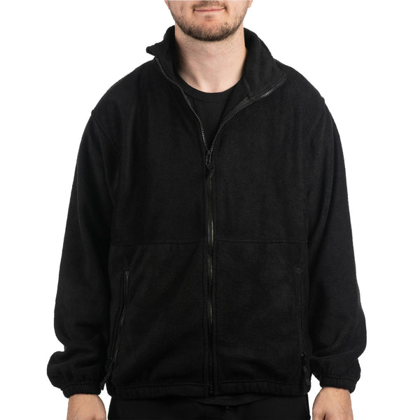 MENS FULL ZIP POLAR FLEECE JACKET - B 3062