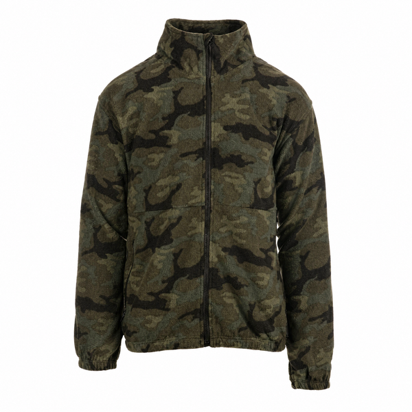 MENS FULL ZIP POLAR FLEECE JACKET - B3062