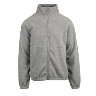 Buy heather-grey MENS FULL ZIP POLAR FLEECE JACKET - B3062