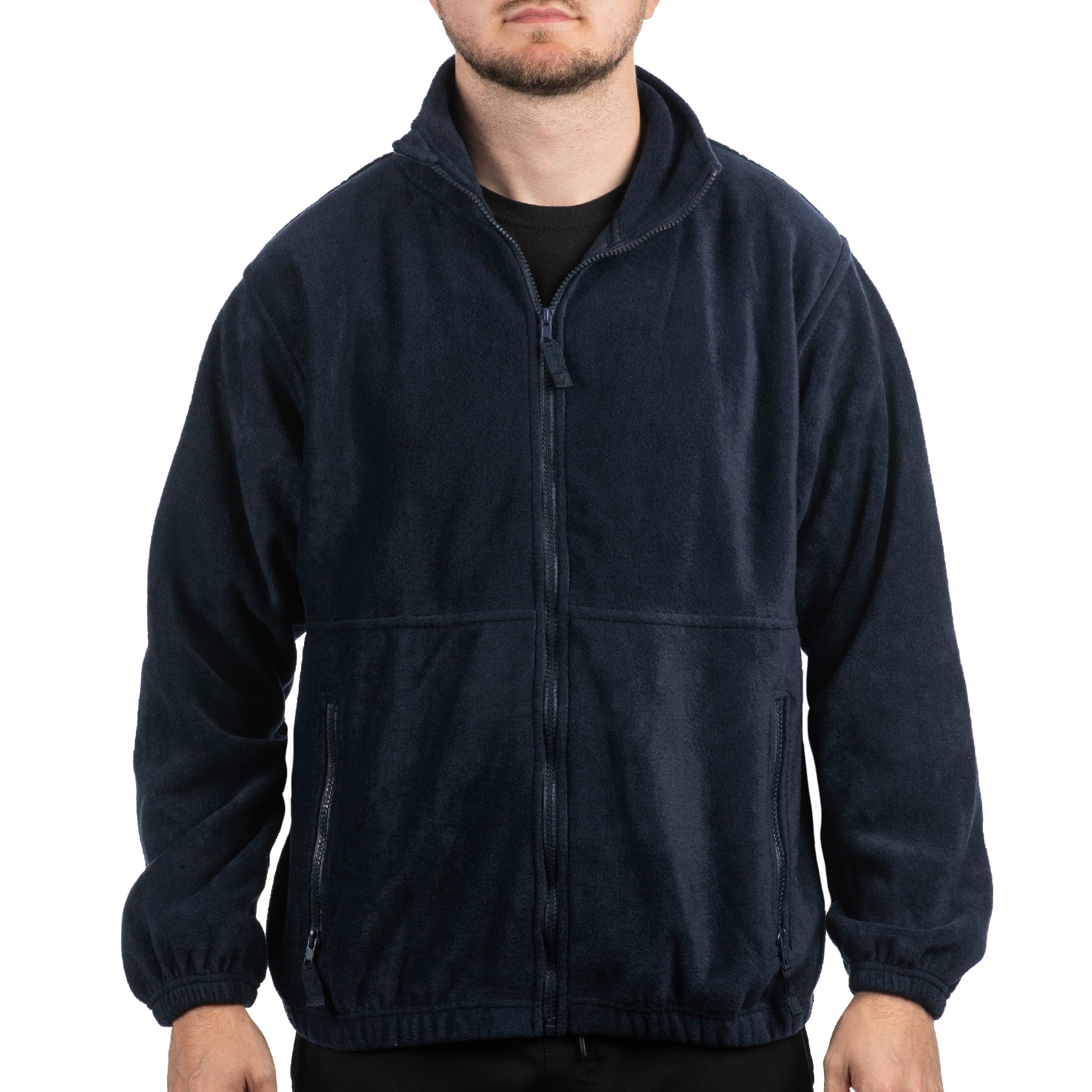 MENS FULL ZIP POLAR FLEECE JACKET - B3062 | Burnside Sierra