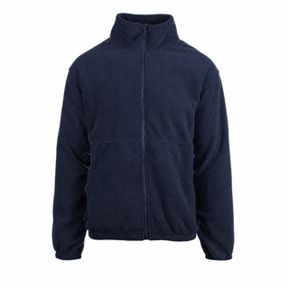 Buy navy MENS FULL ZIP POLAR FLEECE JACKET - B3062