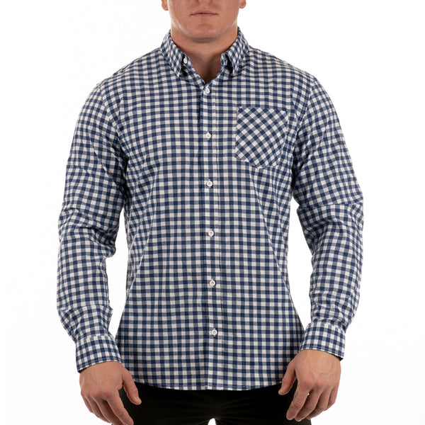 Navy White/Gingham