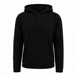 Buy black COMFY PULLOVER HOODIE - B3500