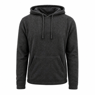 Buy charcoal COMFY PULLOVER HOODIE - B3500