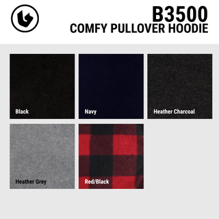 COMFY PULLOVER HOODIE - B3500