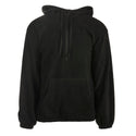 MENS 1/4 ZIP POLAR FLEECE  HOODIE - B3600