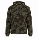 MENS 1/4 ZIP POLAR FLEECE  HOODIE - B3600