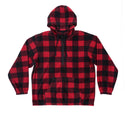 MENS 1/4 ZIP POLAR FLEECE  HOODIE - B3600