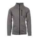 MENS FULL ZIP SWEATER KNIT JACKET - B 3901
