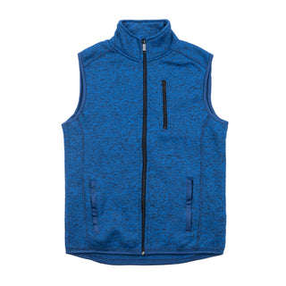Buy heather-navy Burnside Sweater Knit Vest - B3910