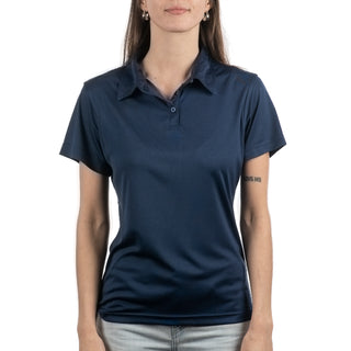 Buy navy Burnside Ladies Burn Golf Polo - B5101