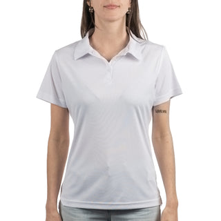 Buy white Burnside Ladies Burn Golf Polo - B5101