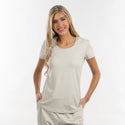 LADIES SCOOP NECK  - B 5110