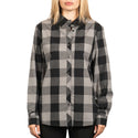 Burnside Ladies Long Sleeve Buffalo Plaid - B5203