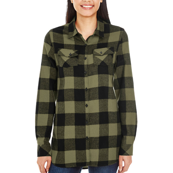 Burnside Ladies Legendary Flannel - B5210