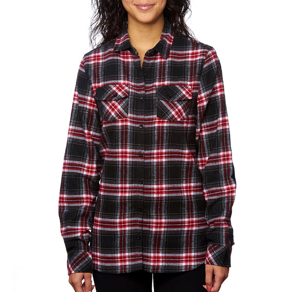 Burnside Ladies Legendary Flannel - B5210