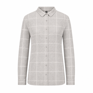 Buy grey-white THE LADIES BOYFRIEND FLANNEL - B5215