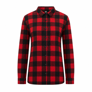 Buy red-black THE LADIES BOYFRIEND FLANNEL - B5215