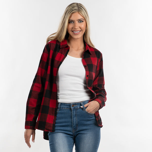 THE LADIES BOYFRIEND FLANNEL - B5215