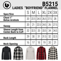 THE LADIES BOYFRIEND FLANNEL - B5215