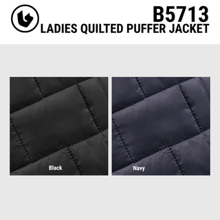 BURNSIDE QUILTED PUFFER JACKET - B5713
