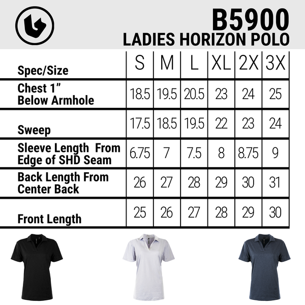 DAWN TO DUSK HORIZON POLO - B5900