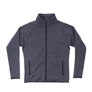 Buy steel Burnside Ladies Long Sleeve Sweater Knit Jacket - B5901