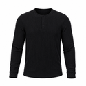 THERMAL HENLEY TOP - B8101